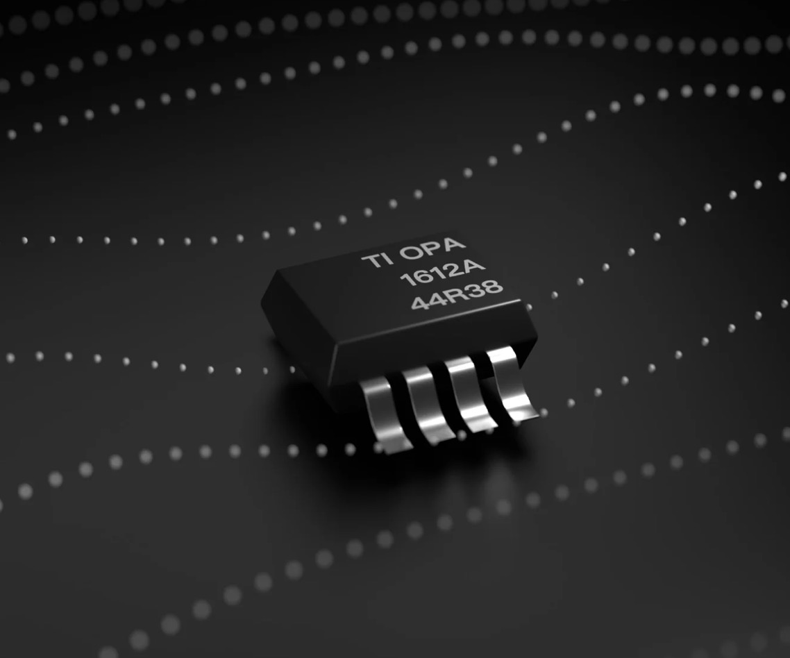Rete di amplificatori OPA1612 I/V