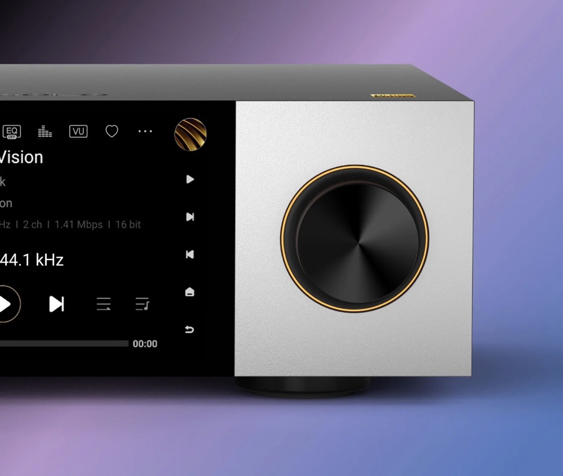 Illuminazione RGB sulla manopola del volume