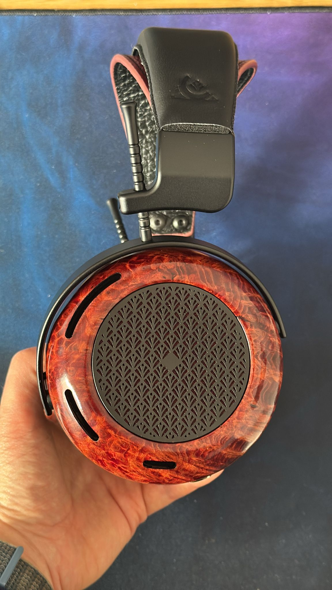 ZMF Caldera LTD Redwood Burl planar magnetic headphone